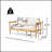 Terassi Outdoor Acacia Wood Loveseat With Durable Frame And Comfortable Cushions, Perfect For Patio And Balcony Relaxation.