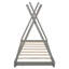 Lit plateforme simple avec structure triangulaire-428718999