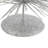 Ombre Trees - 15.7"H - Set of 4 - White/Silver