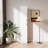 Versatile Freestanding Cabinet For Kitchen, Living Room, And Study With Inadjustable Shelves And Two Doors-1555456308
