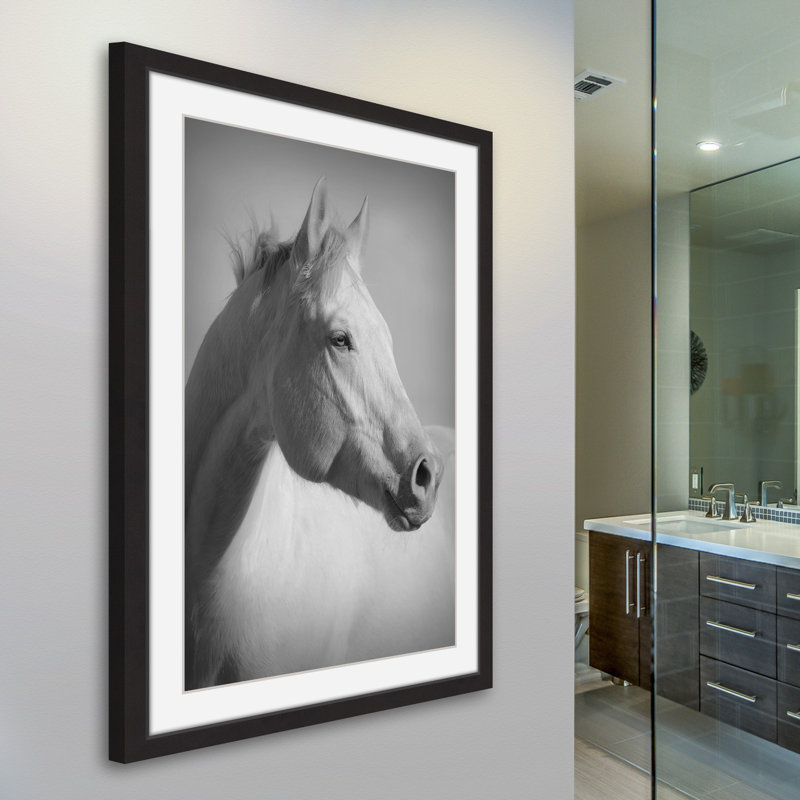 "Pearl" Framed Print, 30" H x 20" W x 1.5" D