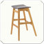Tabouret de bar Pratique, polyvalent, durable, élégant, fonctionnel, compact, confortable, fiable
