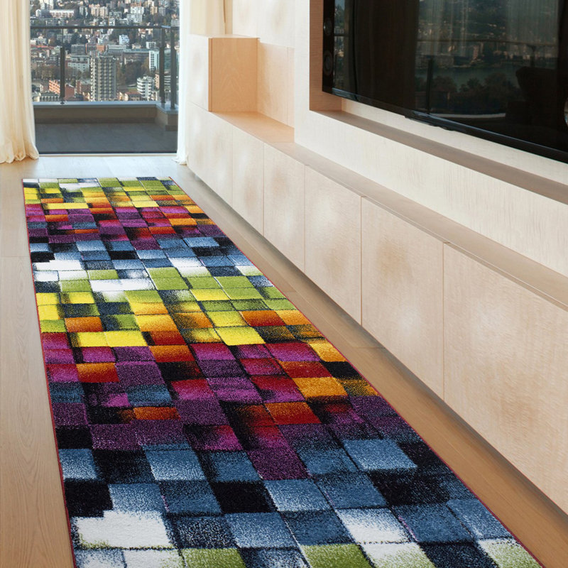 Goodspeed Geometric Area Rug, Runner 100 x 400cm
