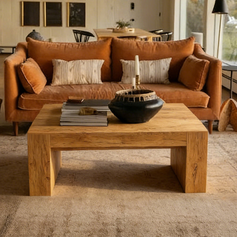 Table basse 48 po avec tiroir de rangement caché Farmhouse