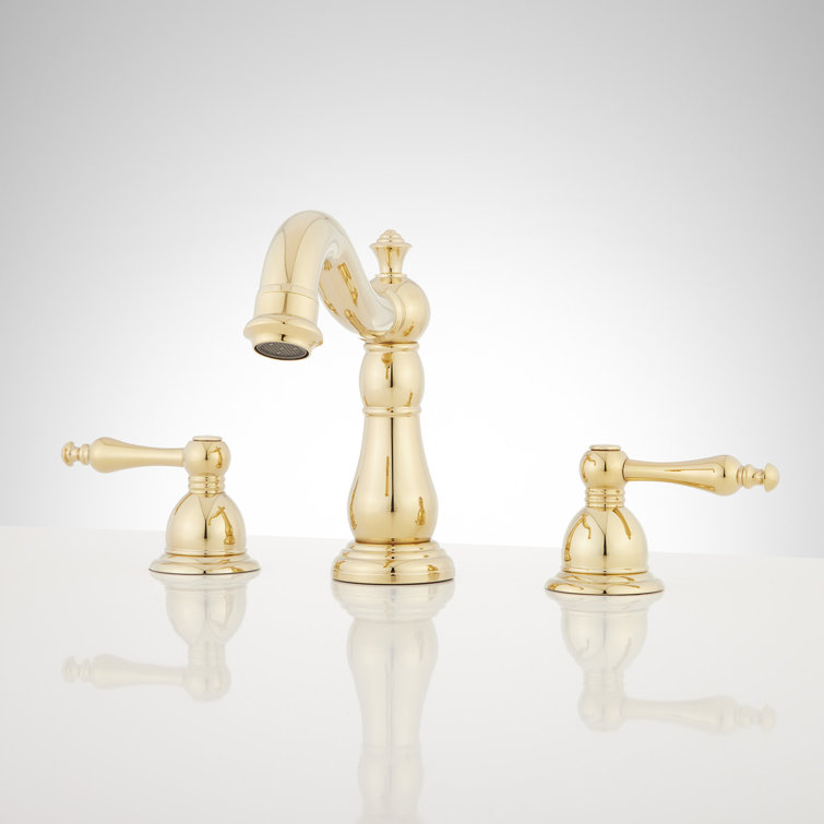 Enid Widespread Bathroom Faucet with Drain Assembly