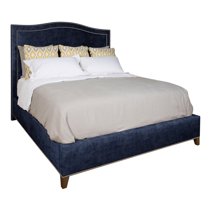 Caroline/Casey Upholstered Bed, Havana, Tarbee Pebble, King