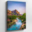 Toile, "A couper le souffle, paysage de canyon au coucher du soleil"-957371749