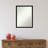 Closed Corner Frame Flat Wall Mirror