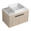 Ensemble de meuble-lavabo flottant 30 po avec lavabo en céramique 30 po Modern Design