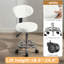 HDHNBA Set Of 2 Height Adjustable Swivel Drafting Stools With Backrest Footrest And Thick Cushion-852904180