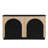 Designer 55'' Curved Three-dimensional Texture Sideboard-1063150399