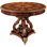 Spiro Round Mahogany Wood Dining Table
