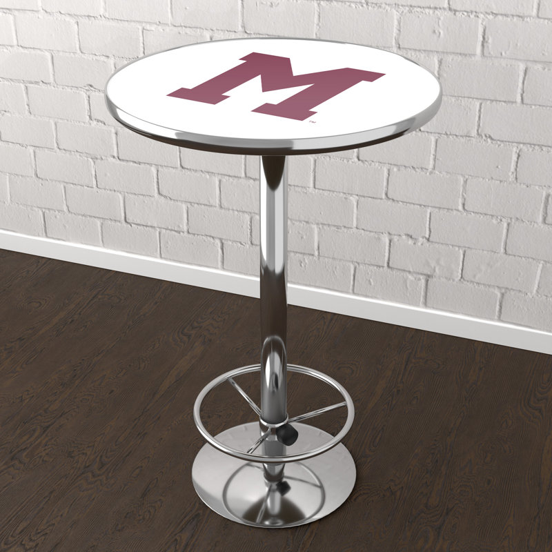 Montreal Maroons Vintage  Bar Table With Footrest