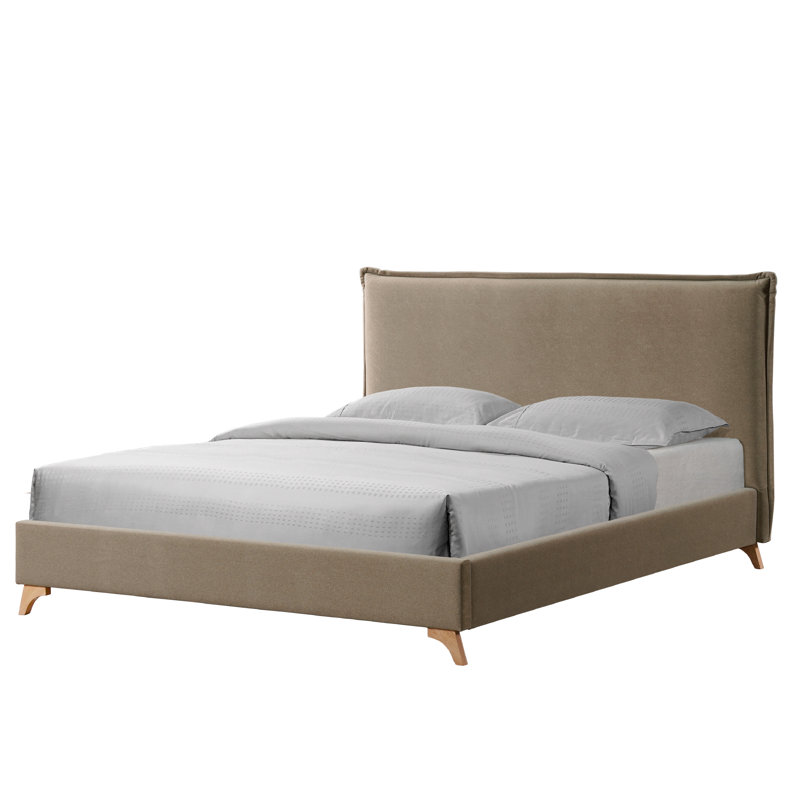 Base de lit Pelham, Grand, Bouclé moka