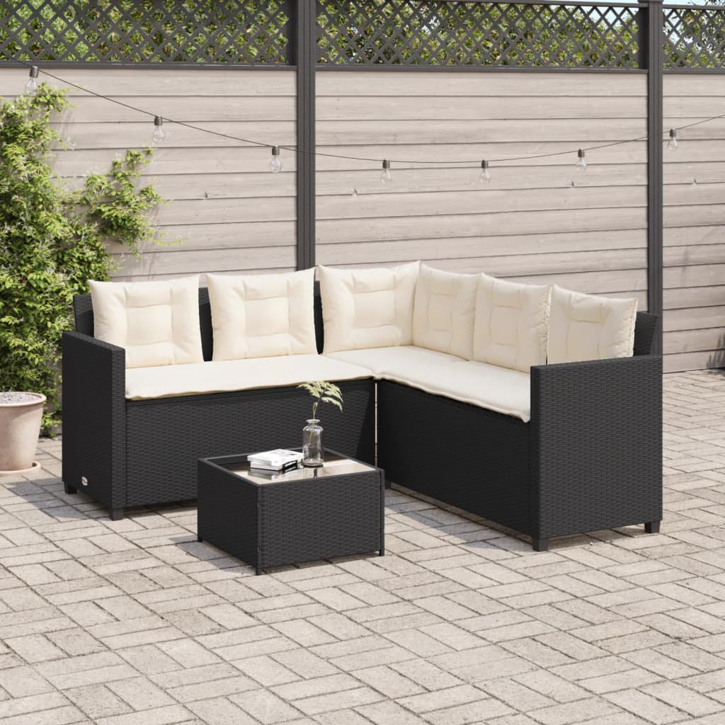 Gartensofa mit Kissen