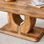 Simple Table basse rectangulaire de luxe en bois couleur Le bureau d'ordinateur La table de jeu Convient à la salle à manger, au salon, à la terrasse et à la cuisine