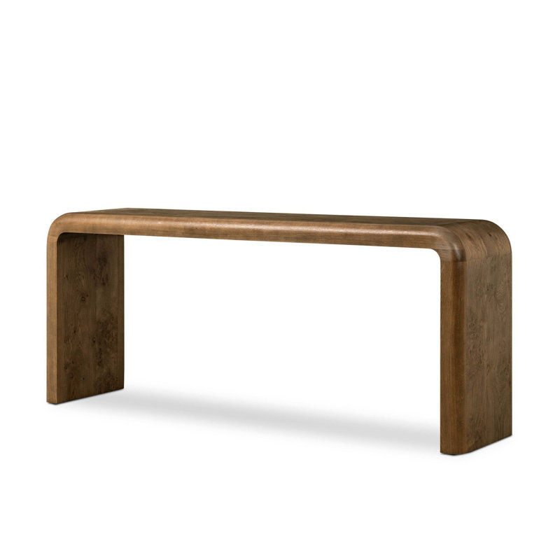 Daven Console Table-Rye Medium Burl Oak Veneer