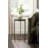 Eveland Modern Round Glass Side Table