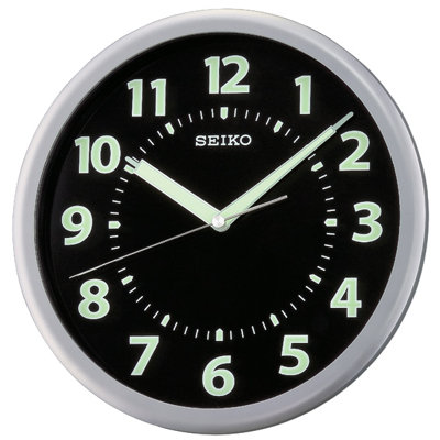 Seiko QXA435SLH Wall, Quartz, Silver-Tone