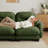 Compression Cozy Chenille Sectionals, Modern Modular Ottoman For Home