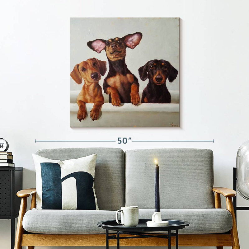 Crowle 3 Amigos, 30" H x 30" W