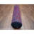 Tatiyona One-of-a-Kind 2'8" X 12'9" New Age Runner Wool Area Rug in Red