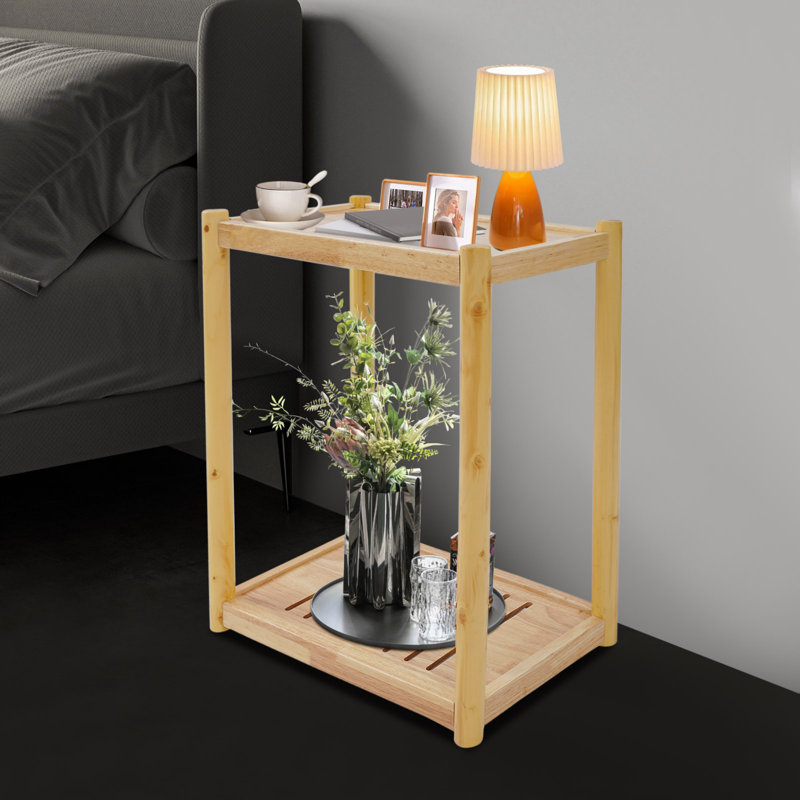 26,77 po H x 19,69 po Support pour imprimante Table basse Table de chevet sous le bureau