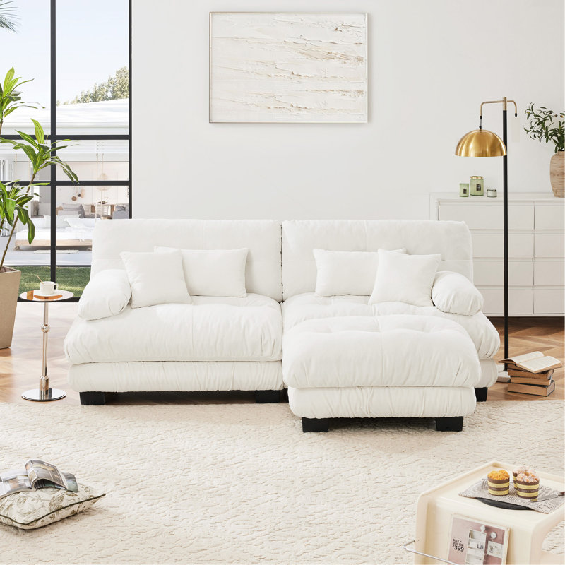 Canapé modulaire Cloud Couch, Blanc