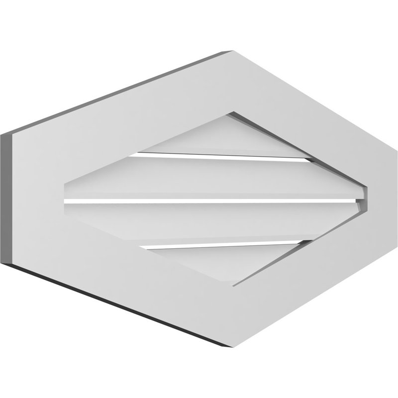 Pente verticale verticale en uréthane 4 pi, H 18 po x l 34 po x P 1 po