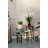 Set of 4 Multicolor Nesting Plant Stands, Versatile and Space-Saving for Modern Decor and Plant Display