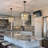 Jennesa Jhase Crystal Dimmable Square / Rectangle Chandelier Modern Pendant Light Fixture-65668621-65668620