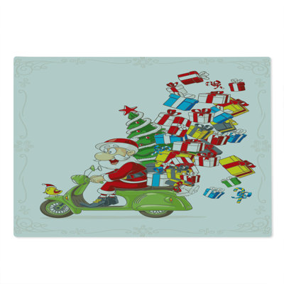 East Urban Home Glass Christam Cutting Board