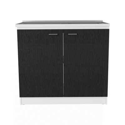 Utility Sink Vernal, Kitchen, White/Black