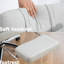 Fauteuil de travail à haut dossier avec tissu respirant et support lombaire inclinable réglable confortable-830770624