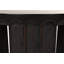 Fluted Solid Wood End Table