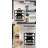 Heavy Duty Audio Rack Tower, 3-Tier AV Media Player Stand with Wooden Shelves, for Home Office Theater, Black
