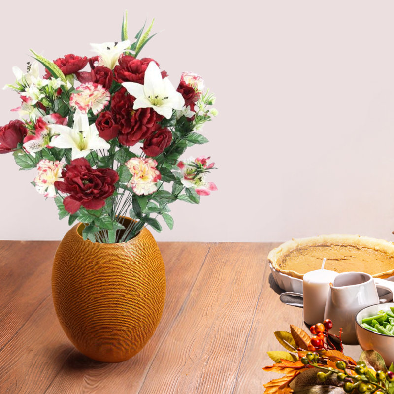 Douilles de fleurs artificielles mélangées