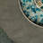 Round 50,000BTU Fire Pit Table with Burner Lid, Glass Rocks, Cover