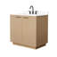 Meuble-lavabo simple 36 po avec plateau en quartz Maroni-99459360-99459361-100480760