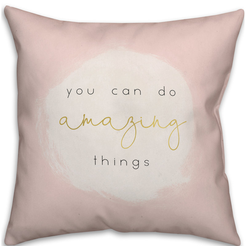 Outdoor Throw Pillow, Polyester/Polyfill