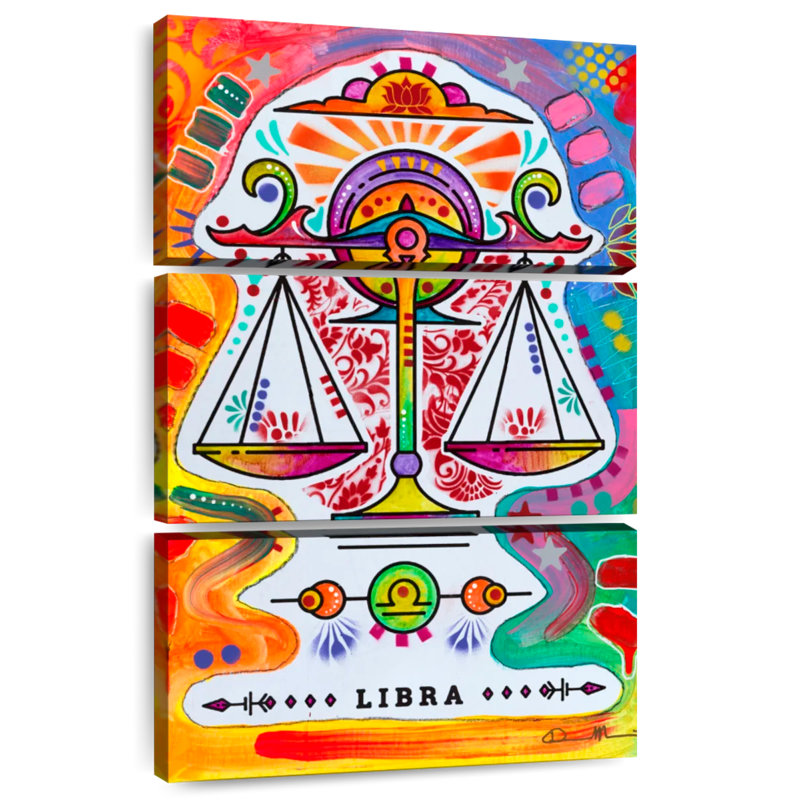 Adella Colorful Libra, 38" H x 24" W