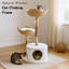 Arbre à chat 28 po, condo pour l'intérieur