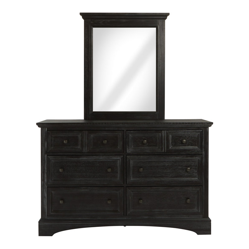 Commode double 6 tiroirs avec miroir Barbagallo