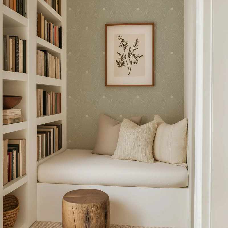 Beaded Current - Wallpaper, Linen, Premium Paper