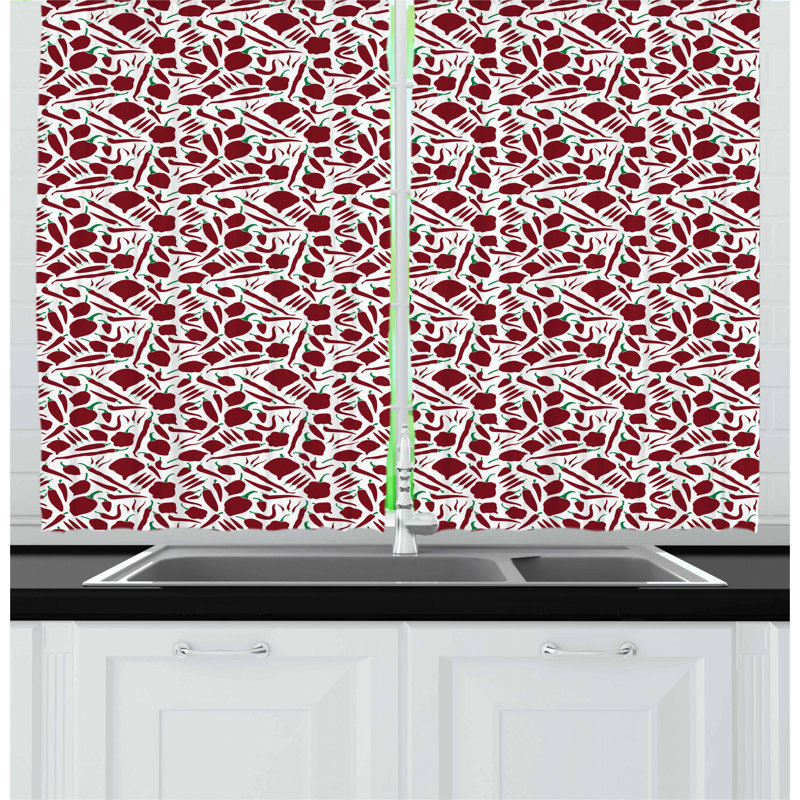 Tailored Kitchen Curtain