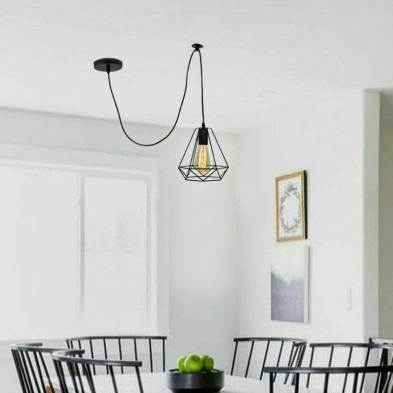 Antashia 1 - Light Black Pendant