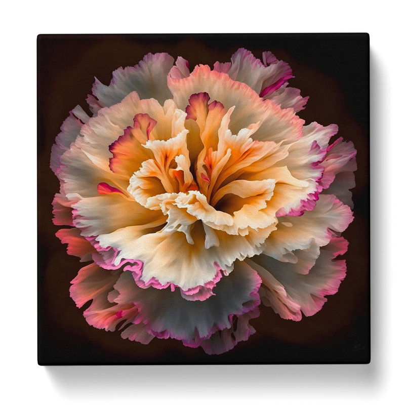 Modern Wall Art - Wrapped Canvas - Framed Print, 50cm H x 50cm W x 3cm D