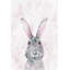 « happy lapin ii », art sur toile Bewildered Rabbits-26825043