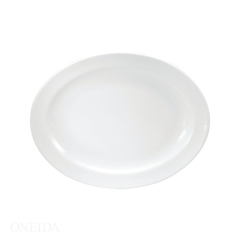 Oneida Hospitality Shape 2000 13.5" Dinner Plate