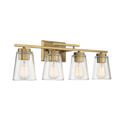 Averi 32" W 4-Light Dimmable Vanity Light